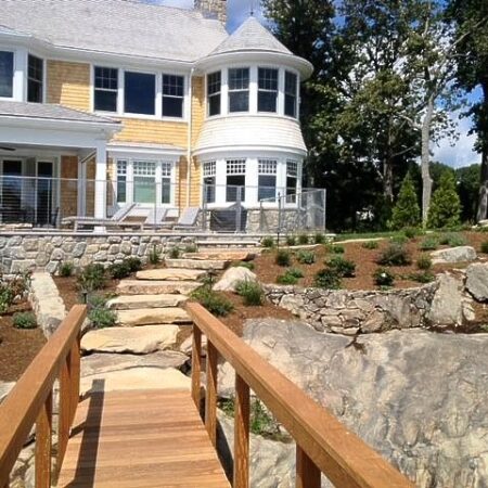 Sod installation Sod laying Lawn installation New lawn Grass installation Turf installation Lawn replacement The Growing Concern Darien, CT