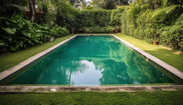 pool landscaping Greenwich CT